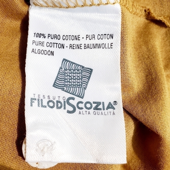 Marbas Goldenrod Tan Short-Sleeved Polo Shirt - Picture 5 of 6